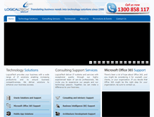 Tablet Screenshot of logicaltech.com.au